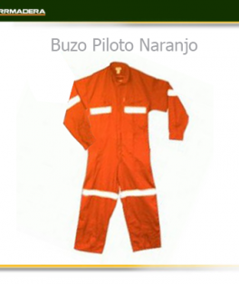 Buzo piloto Naranjo