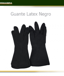 Guante Negro Latex
